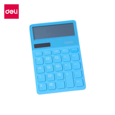 เครื่องคิดเลข BANTEX BD4312-BL-01 สีฟ้า_0